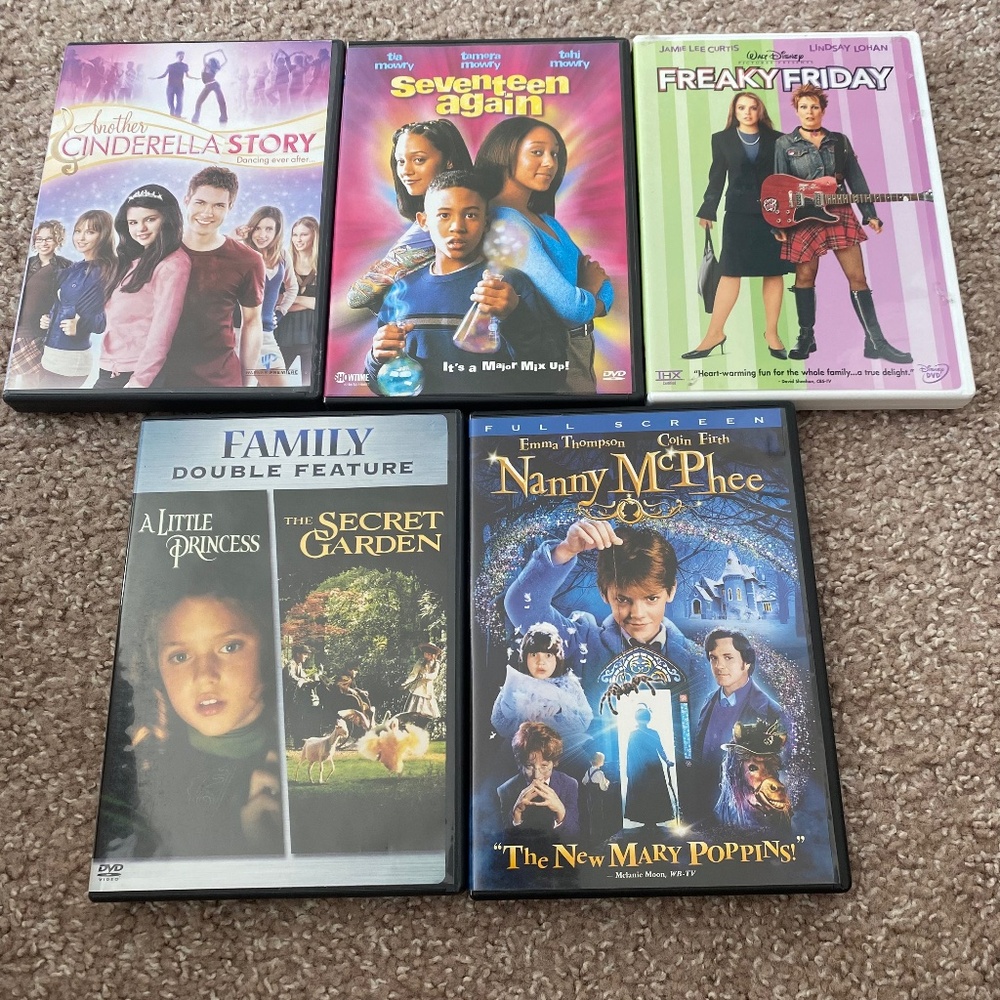 🎥🍿Family Movie Night Bundle! Fun Throwback Movies for Kids/Teens